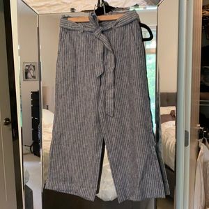 Wide leg Linen pants